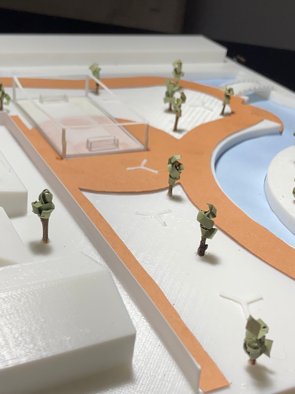 Maquetes: Centro Esportivo - Fiat