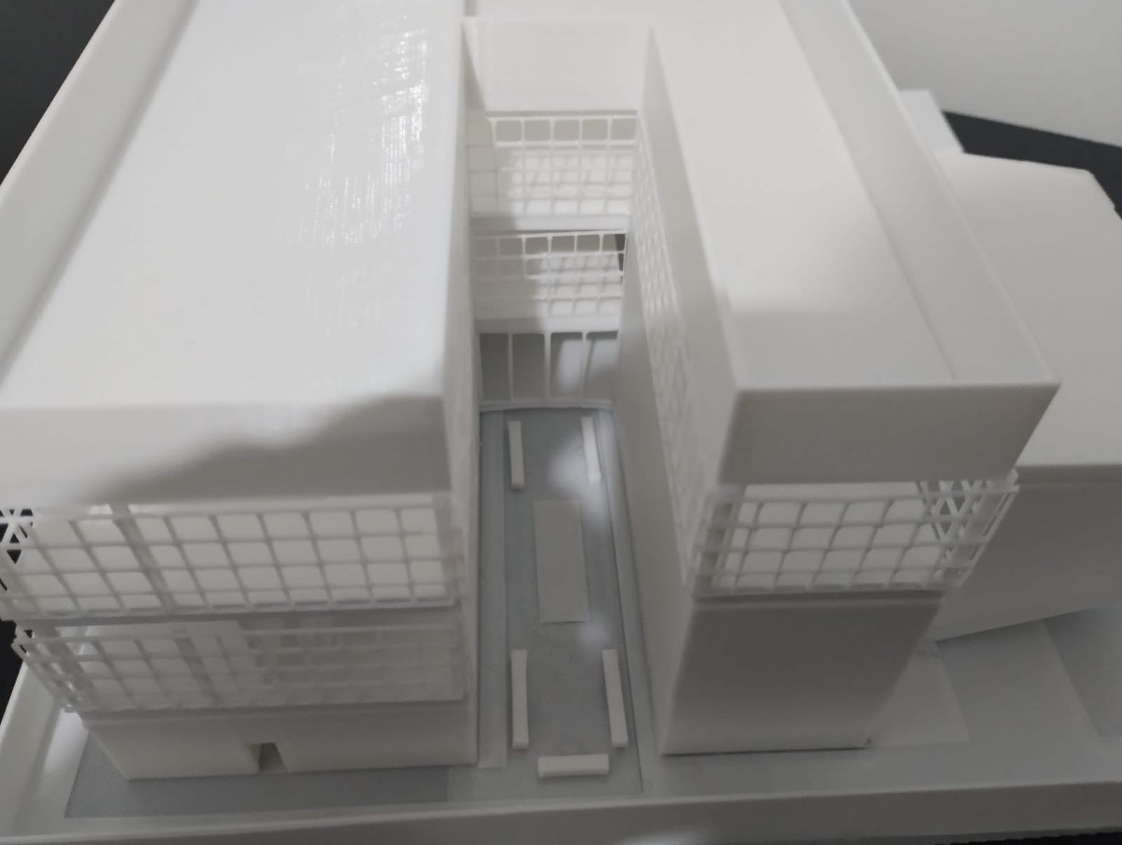 Maquetes: prédio - Fiat