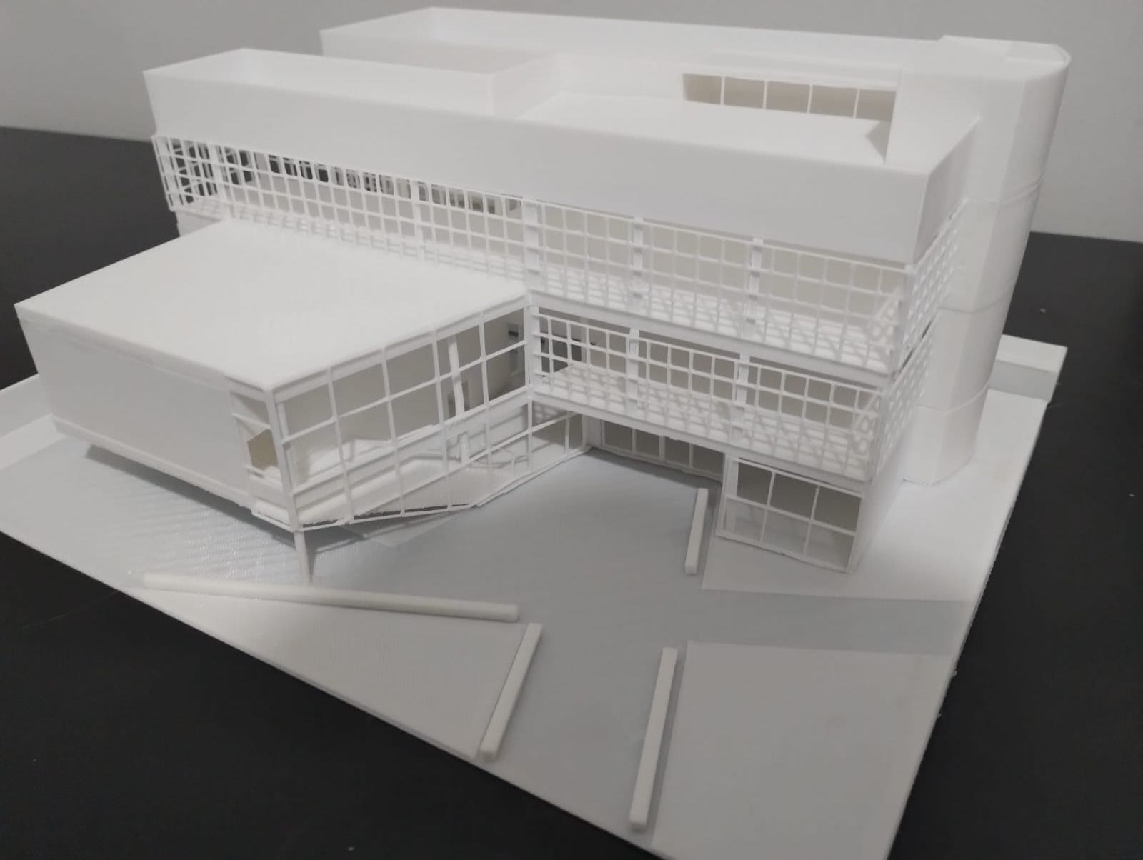 Maquetes: prédio - Fiat